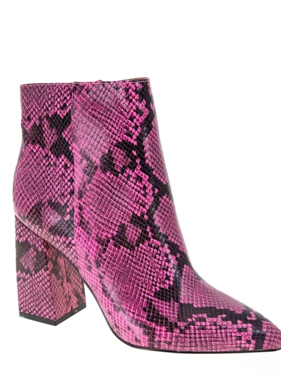 BCBGeneration Shoes - BCBGeneration Briel Ankle Boot in Pink Snake Size 9.5M NIB MSRP $139